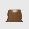 M Bag mit Fransen aus Wildleder