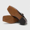 Mary Janes mit Absatz und Strasssteinen