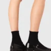 Mary Janes mit Absatz und Strasssteinen