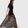 Maxikleid aus Spitze