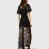 Maxikleid aus Spitze