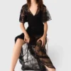 Maxikleid aus Spitze