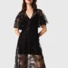 Maxikleid aus Spitze