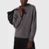 Maxikleid aus zwei Materialien