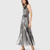 Maxikleid mit Falten