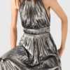 Maxikleid mit Falten