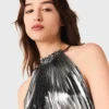 Maxikleid mit Falten