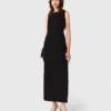 Maxikleid mit Juwelenkragen