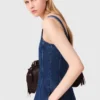 Midi-Jeans-Kleid