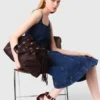 Midi-Jeans-Kleid