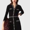 Midi-Strickkleid