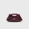 Milpli Mini-Clutch aus geknittertem Leder