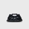 Milpli Mini-Clutch aus geknittertem Leder