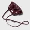 Milpli Mini-Clutch aus geknittertem Leder