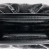 Milpli Mini-Clutch aus geknittertem Leder