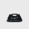 Milpli Mini-Clutch aus geknittertem Leder