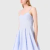 Mini-Babydoll-Kleid aus Baumwolle
