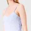 Mini-Babydoll-Kleid aus Baumwolle