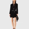 Mini-Faltenkleid