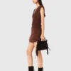 Mini-Faltenkleid