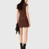 Mini-Faltenkleid