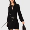 Mini-Faltenkleid