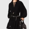 Mini-Faltenkleid