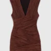 Mini-Faltenkleid