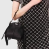 Mini-Kleid aus besticktem Tüll