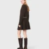 Mini-Kleid aus Yak-Mischung
