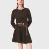 Mini-Kleid aus Yak-Mischung