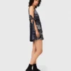 Mini-Kleid mit Bandana-Print