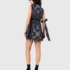 Mini-Kleid mit Bandana-Print