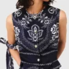 Mini-Kleid mit Bandana-Print