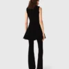 Mini-Samt-Kleid