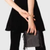 Mini-Samt-Kleid