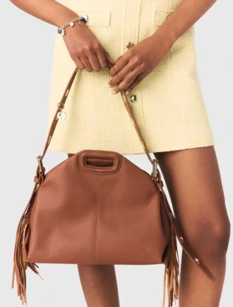 Miss M Bag aus genarbtem Leder