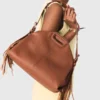 Miss M Bag aus genarbtem Leder