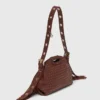 Miss M Mini-Lederhandtasche mit Nieten