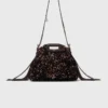 Miss M Mini-Pailletten-Tasche