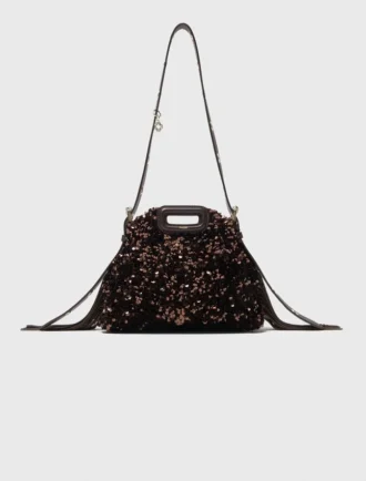 Miss M Mini-Pailletten-Tasche