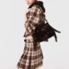 Miss M Mini-Pailletten-Tasche