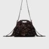 Miss M Mini-Pailletten-Tasche