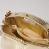 Miss M Mini-Tasche aus Metallic-Leder