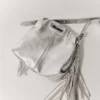 Miss M Mini-Tasche aus Metallic-Leder