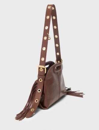 Miss M Mini-Tasche aus Vintage-Leder