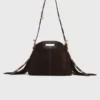 Miss M Mini-Tasche aus Wildleder