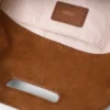 Miss M Mini-Tasche aus Wildleder mit Ziernähten