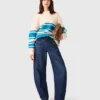 Oversized-Pullover aus Wollmischung