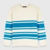 Oversized-Pullover aus Wollmischung